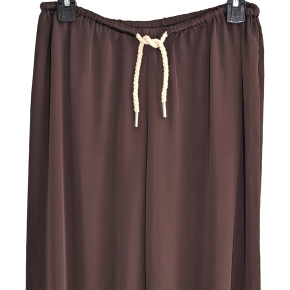 Rumored Sultry Cinch Harem Pants Drawstring Waist And Ankles Pinecone Brown S - Picture 4 of 13